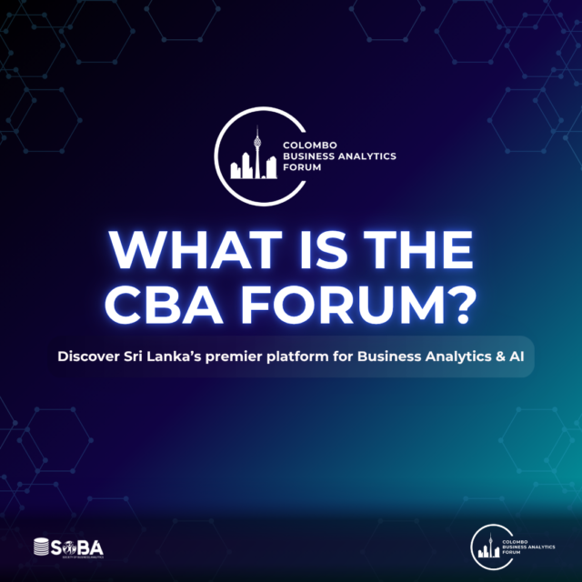Colombo Business Analytics Forum