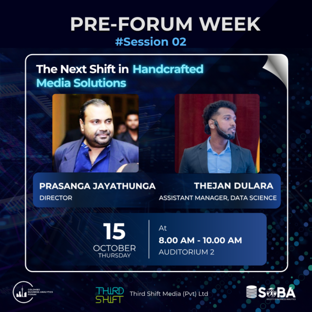 PRE-FORUM WEEK (SESSION O2)