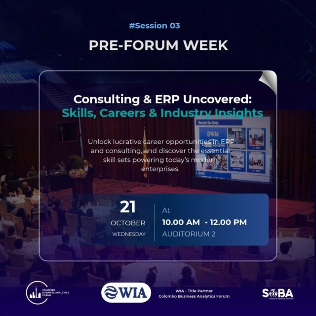 Explore the opportunities in Consulting & ERP!